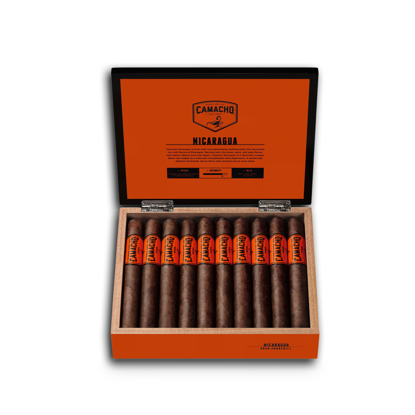 CAMACHO NICARAGUA GRAN CHURCHILL (20/PACK) - The Slow Draw