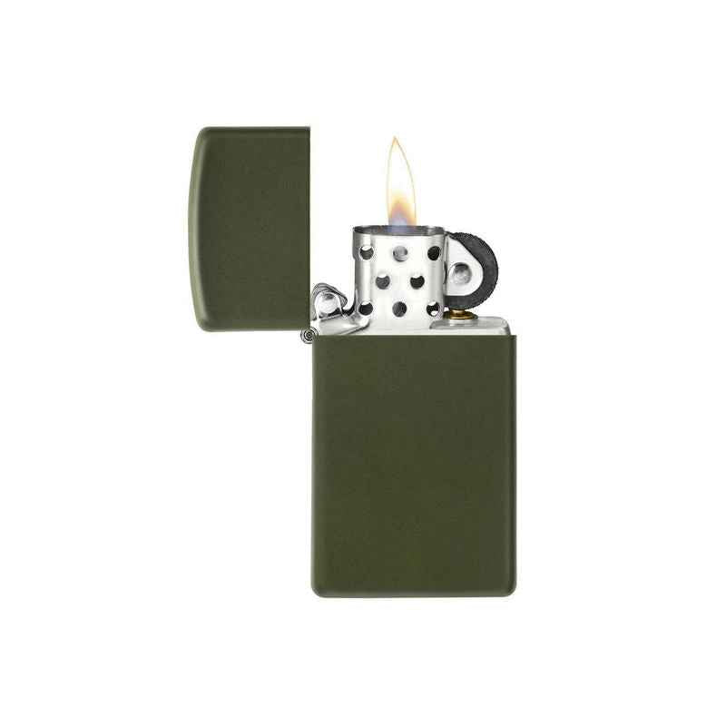 Zippo Green Matte Windproof Lighter