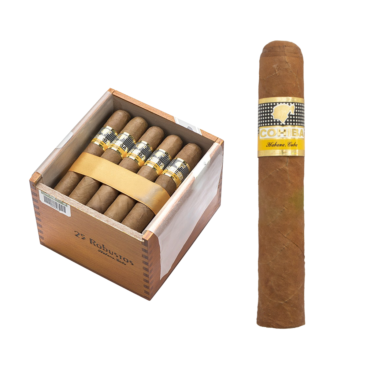 Cohiba Robustos P/c- 25 - The Slow Draw