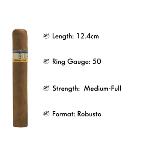 Cohiba Robustos Cigars - Pack of 3 Premium Cigars - The Slow Draw