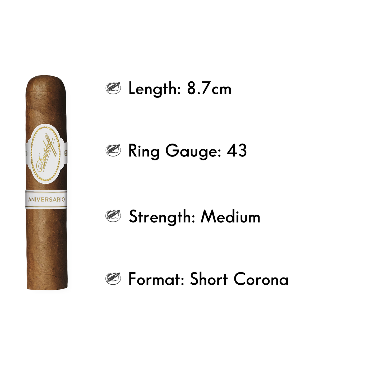 DAVIDOFF ANIVERSARIO ENTREACTO (4/PACK) - The Slow Draw