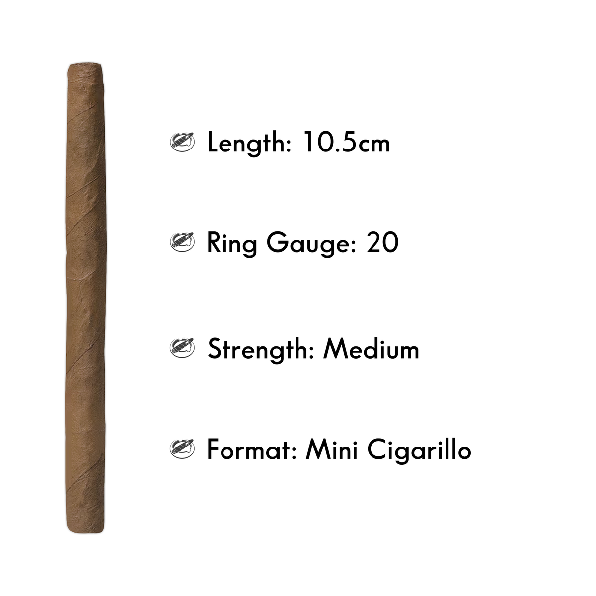 DAVIDOFF MINI CIGARILLOS GOLD (20/PACK) - The Slow Draw