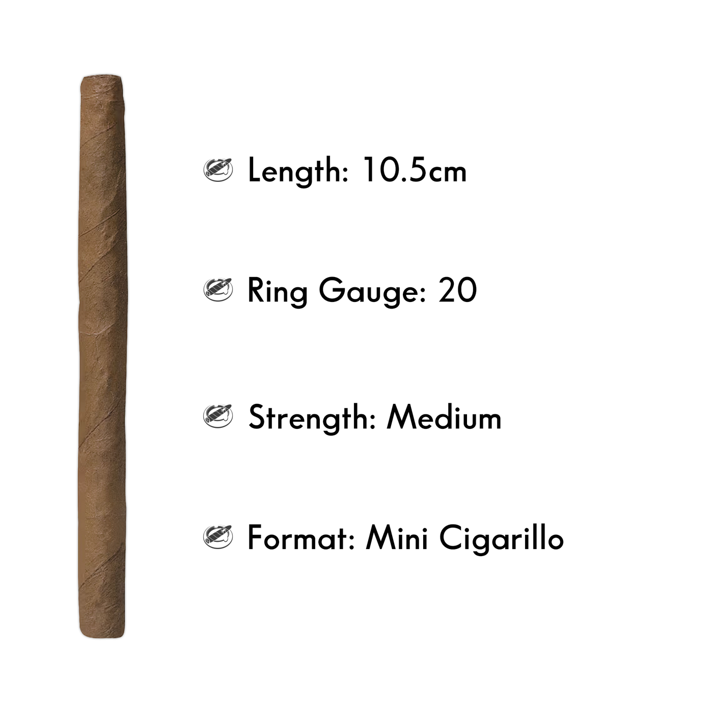 DAVIDOFF MINI CIGARILLOS GOLD (20/PACK) - The Slow Draw