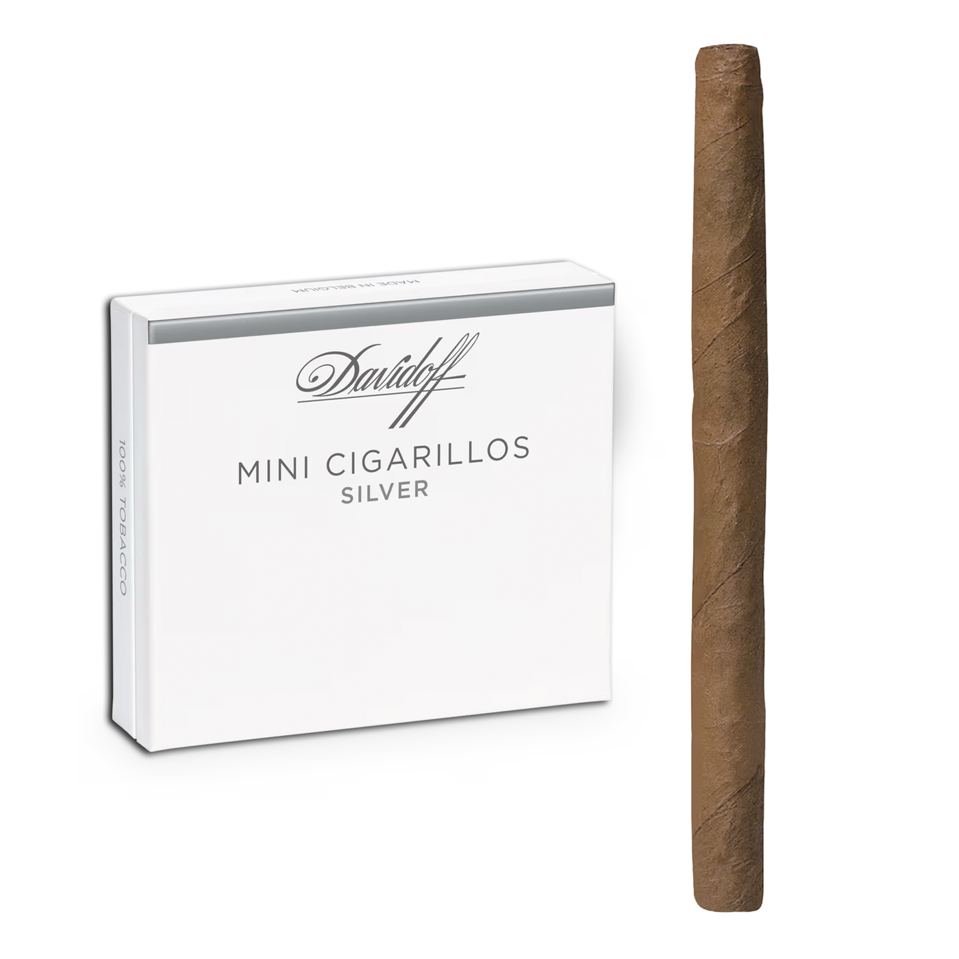 DAVIDOFF MINI CIGARILLOS SILVER (20/PACK) - The Slow Draw