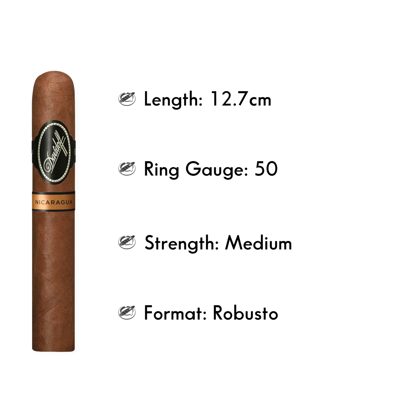 DAVIDOFF NICARAGUA ROBUSTO (4/PACK) - The Slow Draw