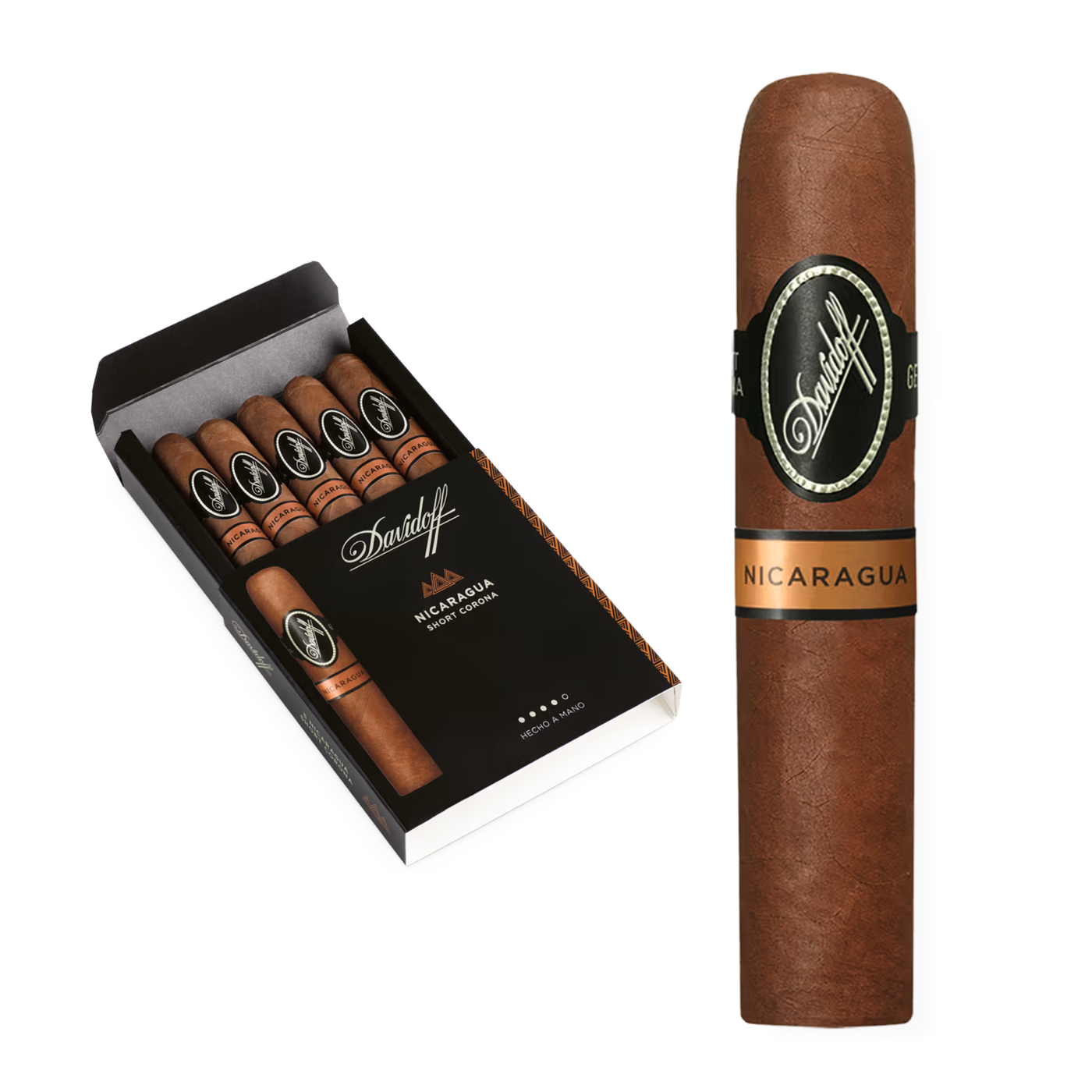 DAVIDOFF NICARAGUA SHORT CORONA (5/PACK) - The Slow Draw