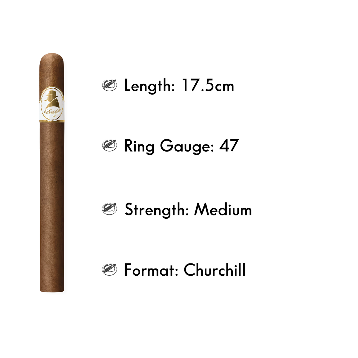DAVIDOFF WINSTON CHURCHILL (4:PACK) - The Slow Draw