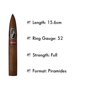 DAVIDOFF YAMASA PIRAMIDES (4/PACK) - The Slow Draw