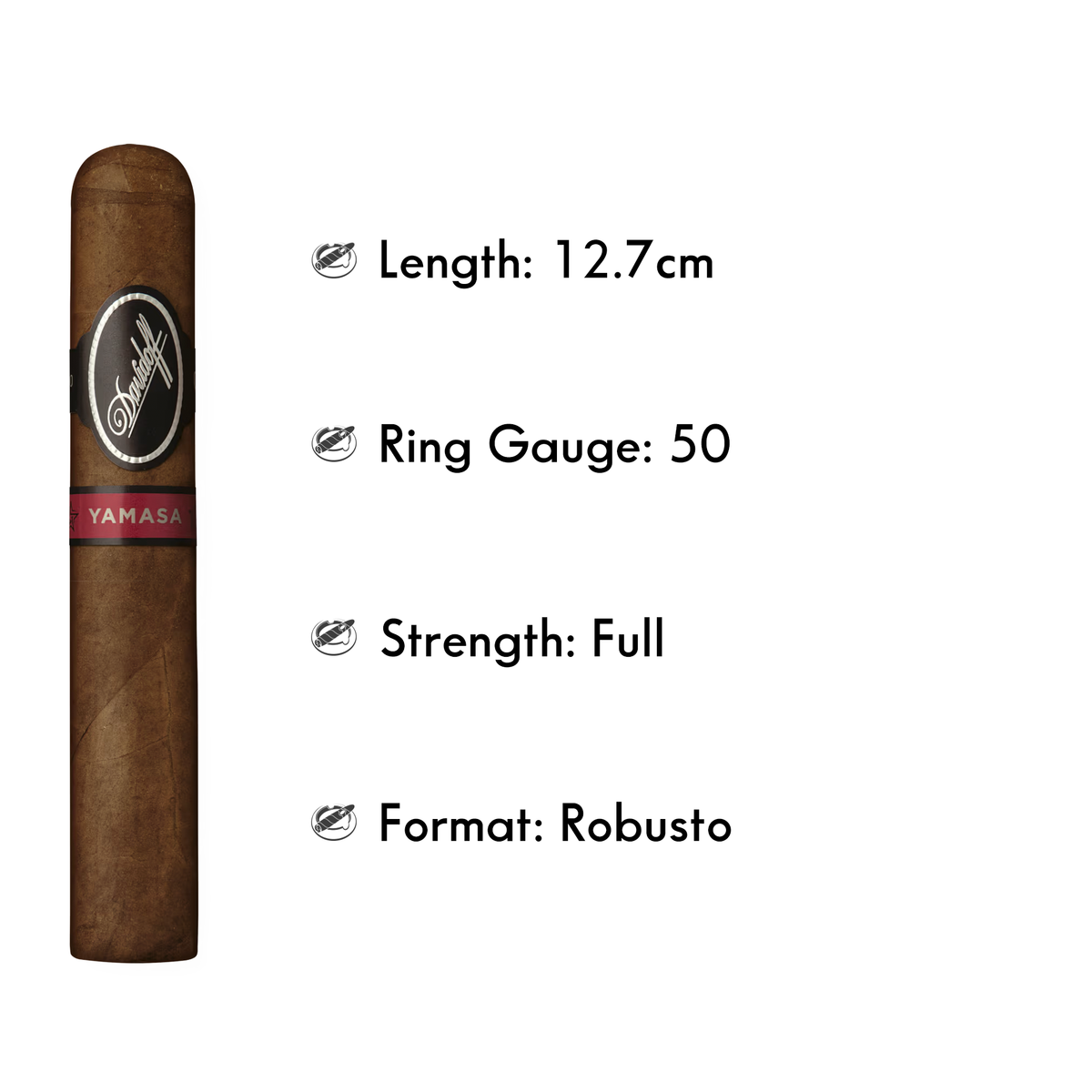 DAVIDOFF YAMASA ROBUSTO (4/PACK) - The Slow Draw