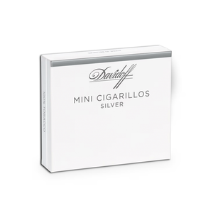 DAVIDOFF MINI CIGARILLOS SILVER (20/PACK) - The Slow Draw