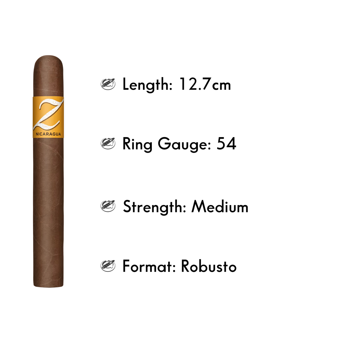 ZINO NICARAGUA ROBUSTO FRESH PACK (25/pack) - The Slow Draw