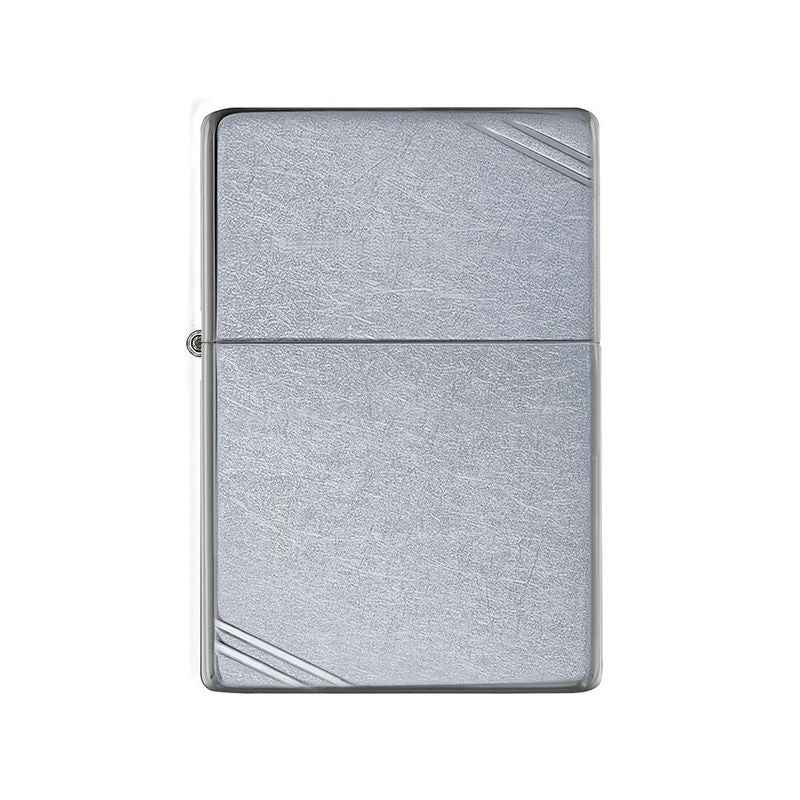 Zippo Classic Street Chrome Lighter with Slashes