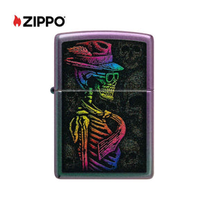 Zippo Flamingo Skull Design Windproof Lighter